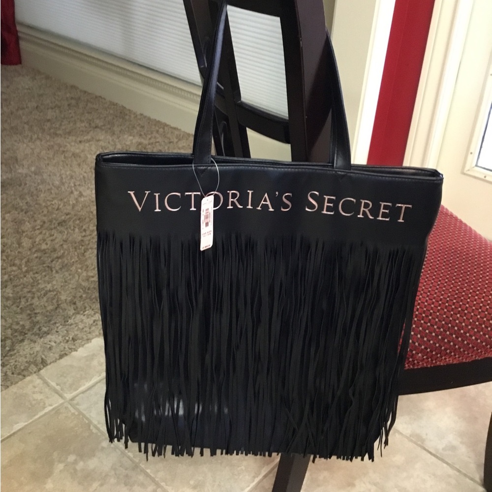 Victoria,s Secret New W/ Tag Black Bag - Picture 1 of 5